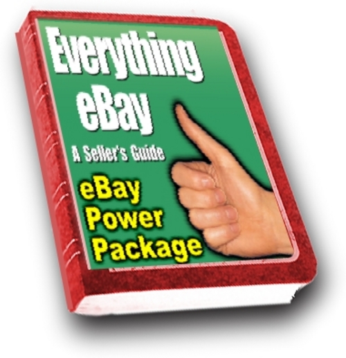 Product picture E-book to make money *everything ebay* With Resale Rights