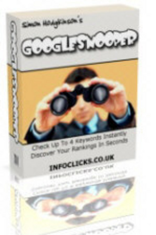 Product picture Google Snooper MRR